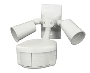 Leviton PS200-7FW 1000W 277-Volt AC, 50/60Hz, PIR, 200 Degree, 4000 Sq.-Feet Coverage Outdoor PIR Occupancy Sensor with Dual Flo at Sears.com