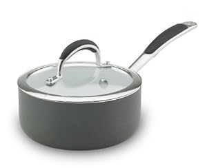 Vinaroz Cookware Vinaroz Vitoria Series 6-1/2-Inch Hard Anodized Sauce Pan, 1-1/2-Quart at Sears.com