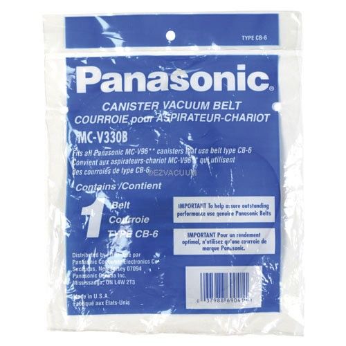 Pannasonic Panasonic Type CB-6 Vacuum Cleaner Belts MC-V330B - Genuine -1 pack at Sears.com
