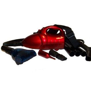 Ginsu 36500 Powerful Portable Canister Vacuum with Shoulder Strap - Red at Sears.com
