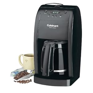 Magic Chef MCSCM10PGBST 10 C. Grind and Brew Coffee Maker Coffee
