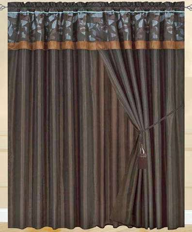 Scotts-sales Adriana Curtains 2 x Panels 60x84"ea. with Valance at Sears.com
