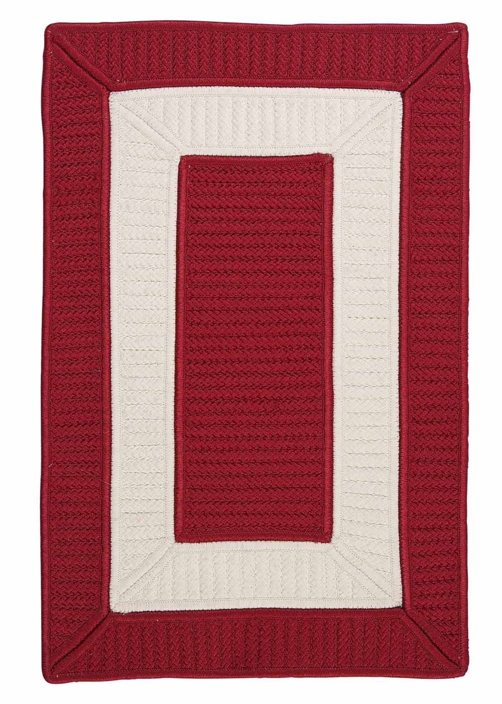 Super Area Rugs 5ft. x 8ft. Indoor/Outdoor Reversible Braided Rug Red Color (5x8) at Sears.com
