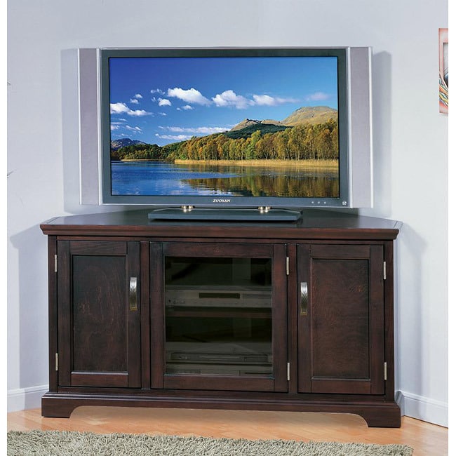AT HOME by O Chocolate Bronze 46-inch Corner TV Stand & Media Console at Sears.com