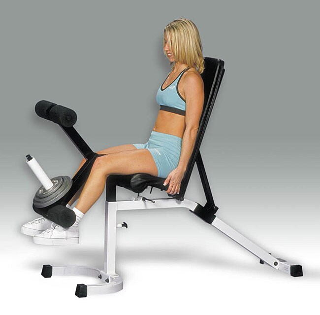 Sports and Toys by O Multipurpose Padded Steel Adjustable Weight Bench with Leg Extension at Sears.com