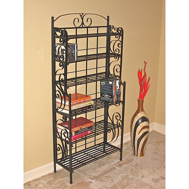 AT HOME by O Tall 6-shelf CD/ DVD Storage Rack at Sears.com