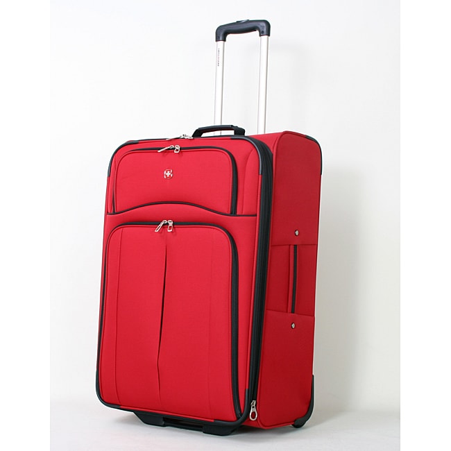 Luggage by O Wenger Swiss Gear Lightweight Red 21-inch Expandable Upright at Sears.com