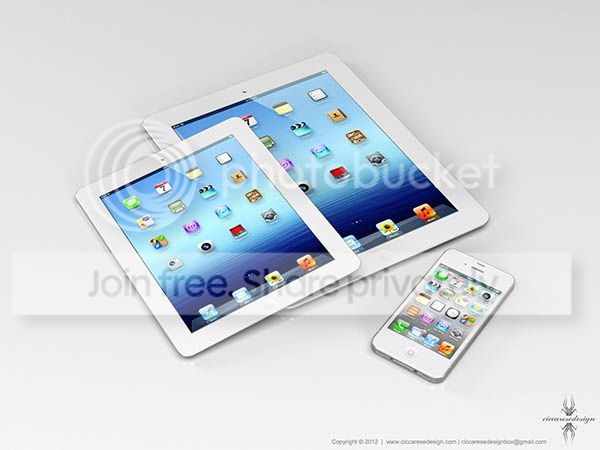 Apple iPad Mini 16GB WiFi White and Silver MD531LLA Refurb at Sears.com