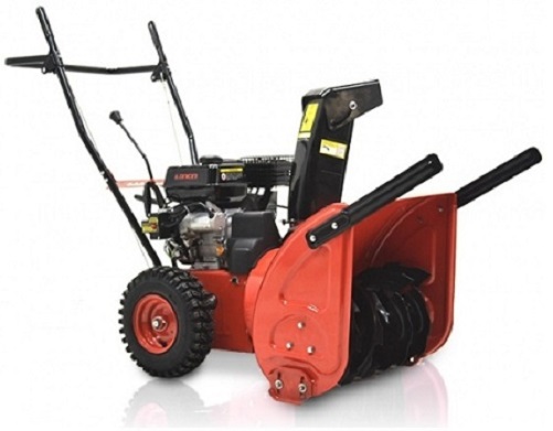 BMS JXS65EM ORANGE 4 Cycle Dual Stage 6.5 HP Snow Blower w/ Snow Hog Tires at Sears.com