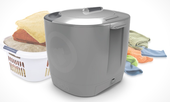 The Laundry POD LP001SIL GREY Portable Hand Powered Washer Washing Machine at Sears.com