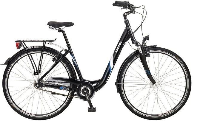 Kettler® Kettler KF145-870 Black City Cruiser Edition Female Bicycle Bike 47cm Frame at Sears.com