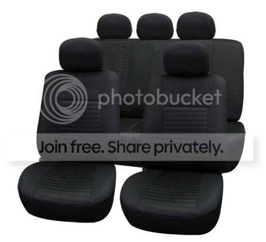 FH GROUP- Universal Cloth Car Seat Covers Airbag ready and Rear Split Full Set at Sears.com