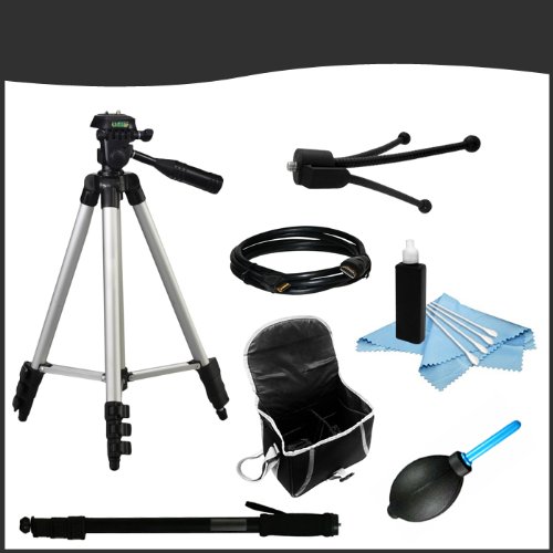 ZeemoDigital Accessory Kit for Panasonic Lumix GX1X & GX1XK Cameras (Full Size Tripod, Monopod, Carrying Case, HDMI, Mini Tripod + MORE) at Sears.com