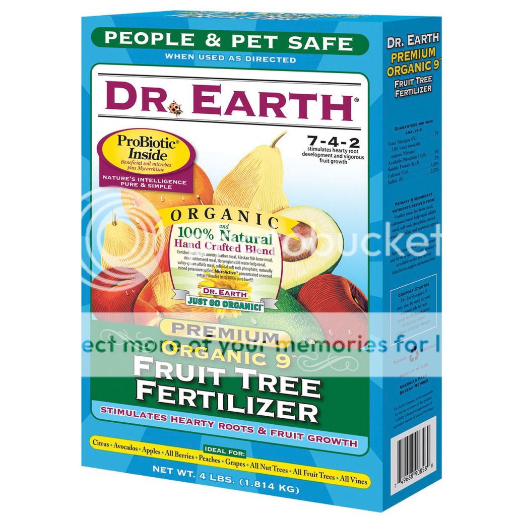 Dr. Earth Dr Earth 4# Organic 9 Fruit Tree Fertilizer Boxed at Sears.com