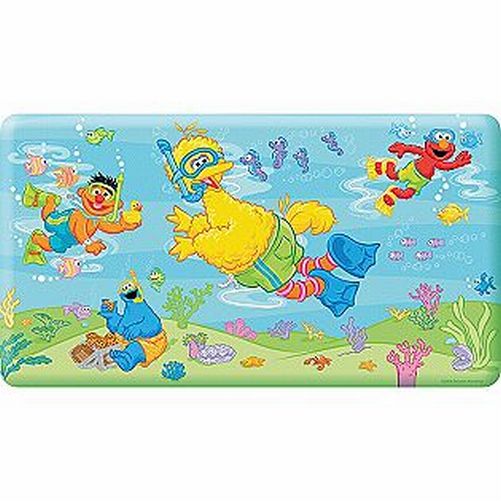 Sesame Street Muppets Bath Mat Skid Resistant Suction Cups Tub Shower Safety at Sears.com