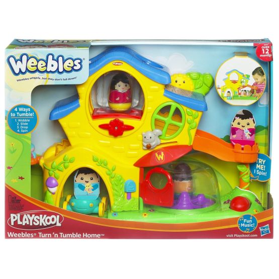 Playskool Weebles Turn n Tumble Home Playset with Fun Music Wobble Playhouse at Sears.com