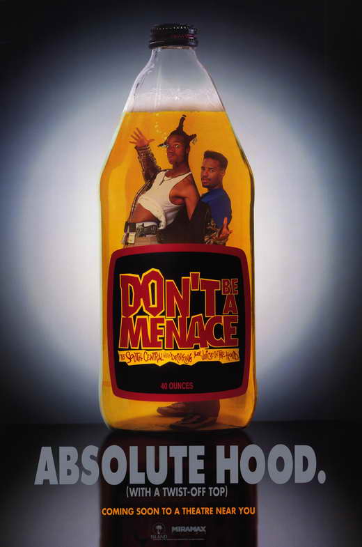 All Poster Shop DON'T BE A MENACE TO SOUTH CENTRAL WHILE DRINKING YOUR JUICE IN THE HOOD Poster Mini Promo Movie (11 x 17 Inches - 28cm x 44cm) at Sears.com