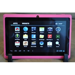 Zeepad(TM) PINK Color 7.0 ZEEPAD(TM) ANDROID 4.0 TABLET PC  4GB WIFI, CAMERA, YOUTUBE, GAMES , SKYPE &NETFLIX at Sears.com