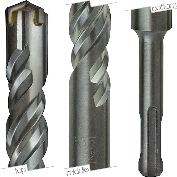 Heleta Rotary Hammer Drill Bits SDS-Plus 5/8" x 6" DL at Sears.com