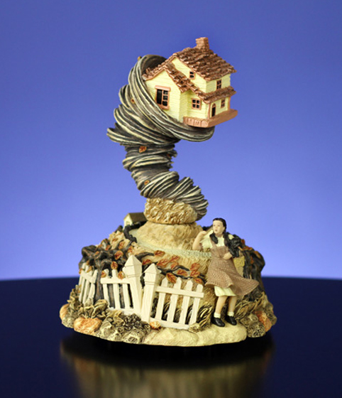 San Francisco Music Box Company Wizard of Oz Tornado Rotating Figurine  Music Box at Sears.com
