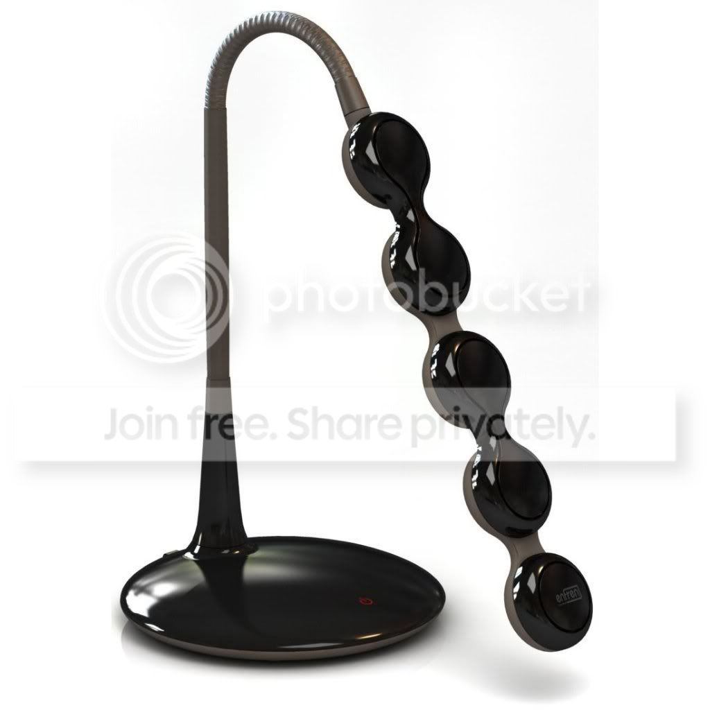 NessKo Imports Votion Shyne LED Desk Lamp - Black at Sears.com