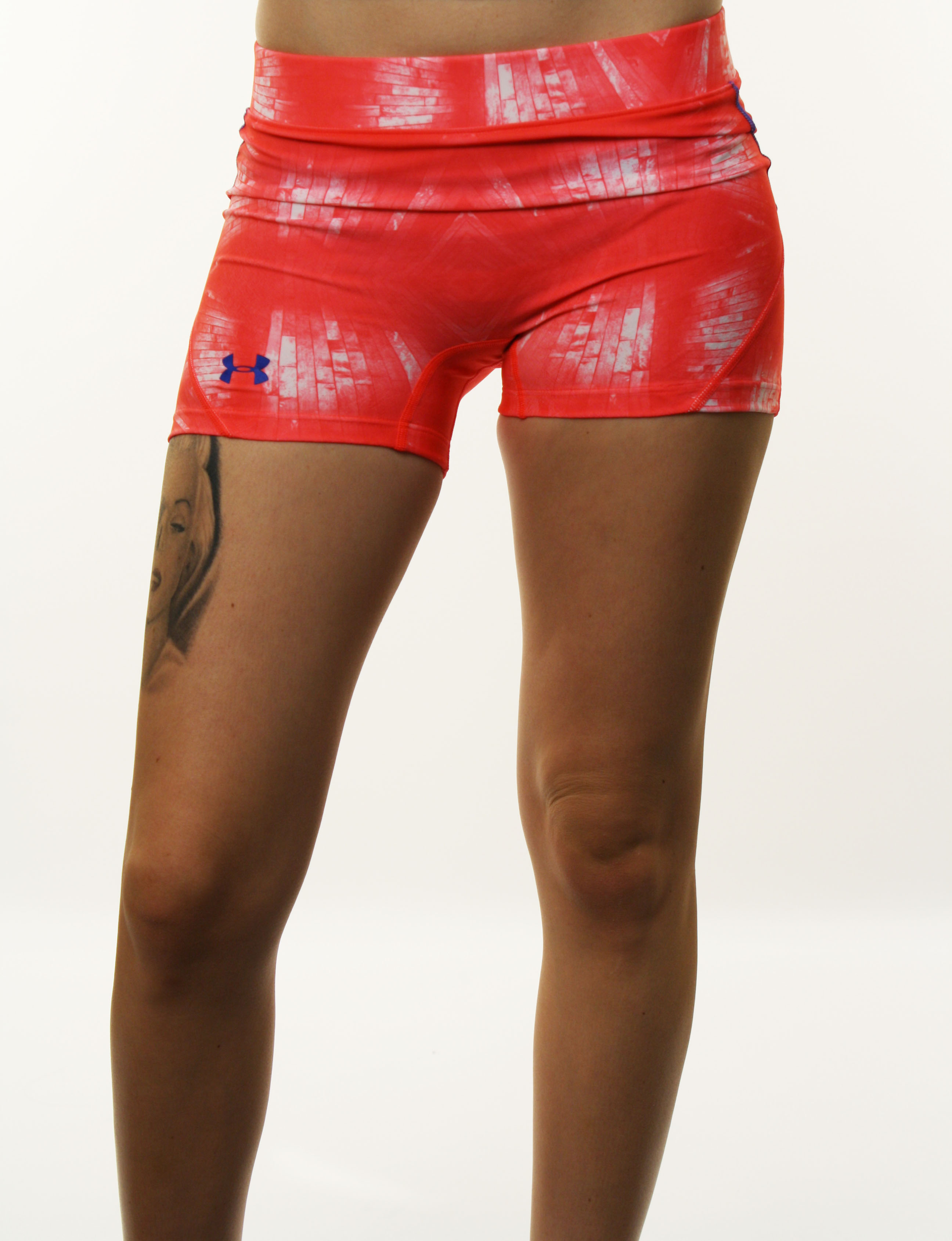 UNDER ARMOUR Womens Kick It 3" UA Compression Heatgear Running Shorts Pink at Sears.com