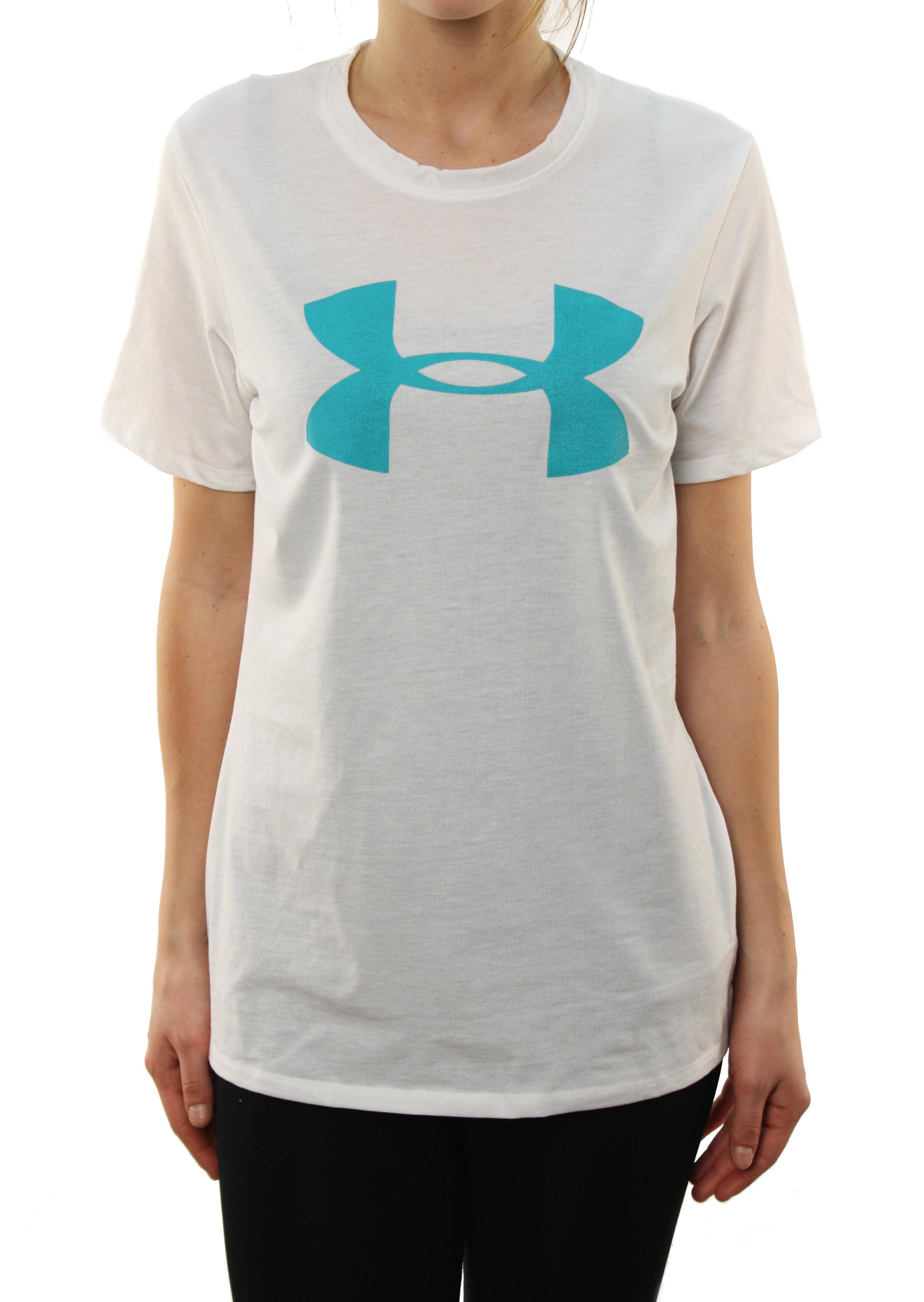 UNDER ARMOUR Women's Heat Gear Short Sleeve Running T-Shirt/ Tee White at Sears.com