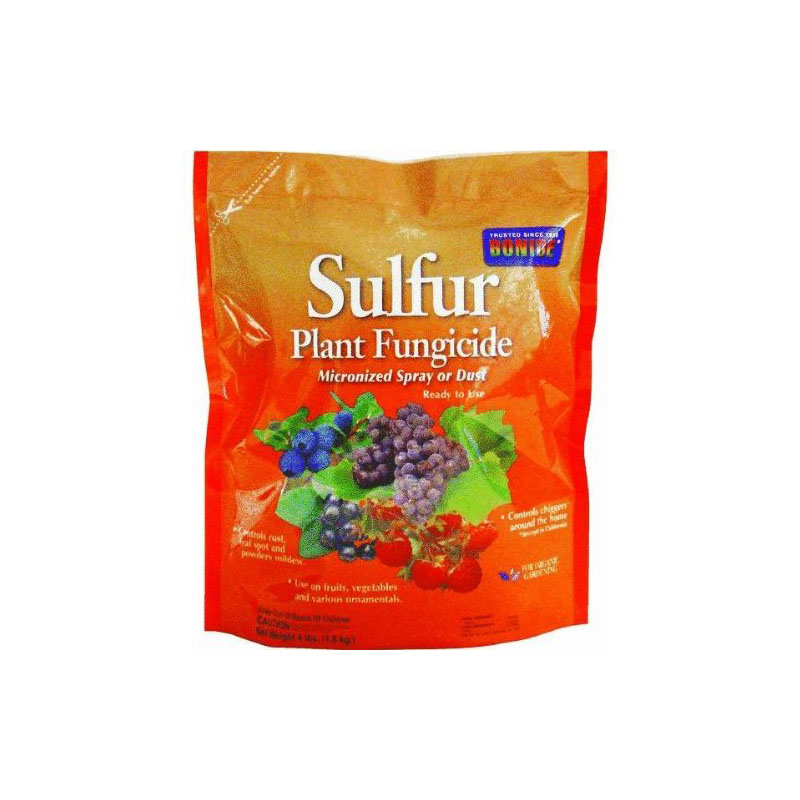 BONIDE SULFUR PLANT FUNGICIDE micronized spray or dust 4 lbs. at Sears.com