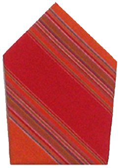 Traders & Co. Durable Hand Woven 100% Cotton Red and Orange Striped Napkins 22x22 Inches Set of Six at Sears.com