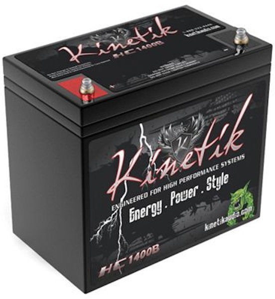 Kinetik NEW KINETIK HC1400B HIGH CURRENT CAR AUDIO POWER CELL 1500 AMPS 12 VOLT at Sears.com