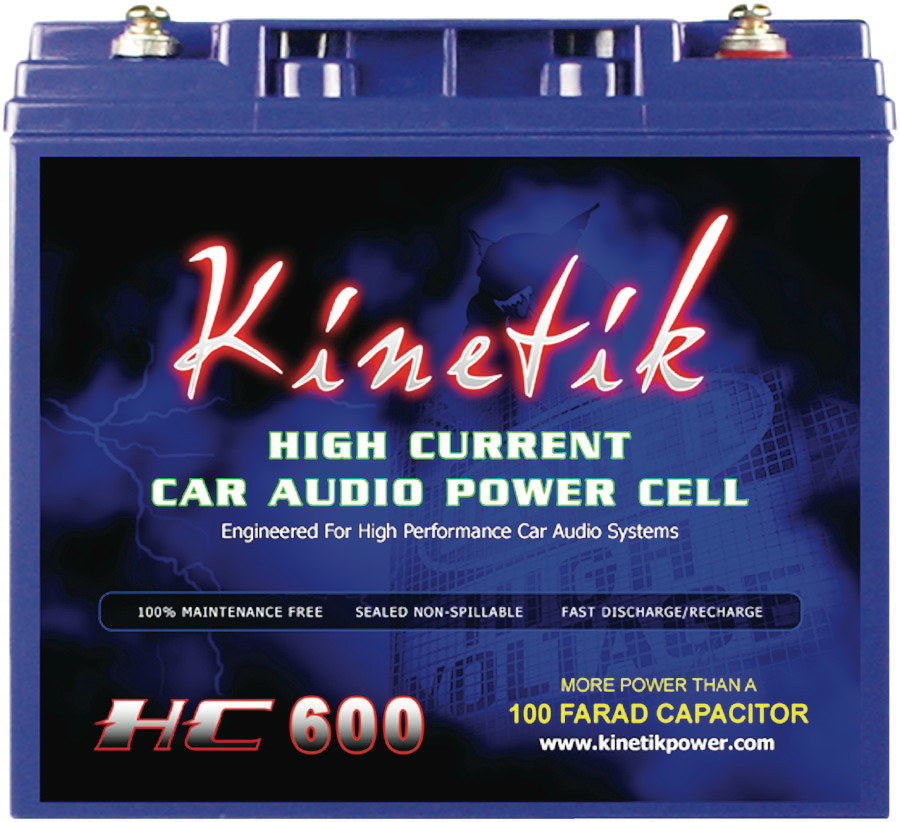 Kinetik NEW KINETIK HC600 HIGH CURRENT CAR AUDIO POWER CELL 850 AMPS 12 VOLT at Sears.com