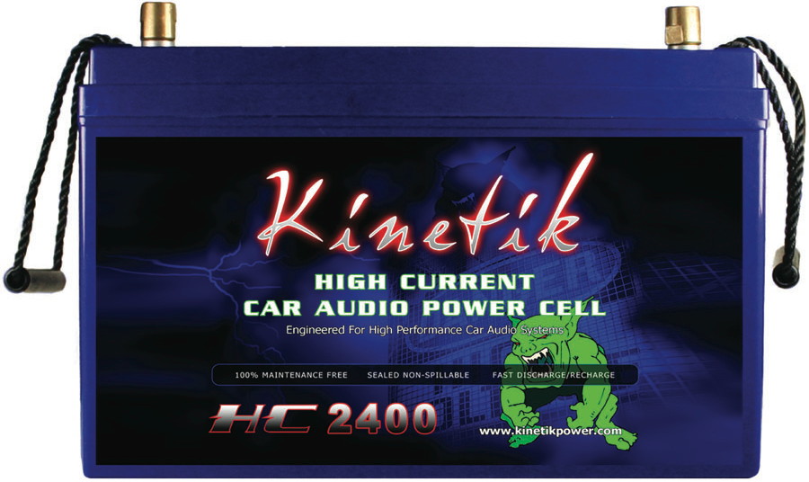 Buy Kinetik Car Audio - NEW KINETIK HC2400 2600 AMPS 12 V CAR AUDIO HIGH CURRENT