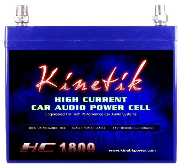 Kinetik NEW KINETIK HC1800 HIGH CURRENT CAR AUDIO POWER CELL 1900 AMPS 12 VOLT at Sears.com