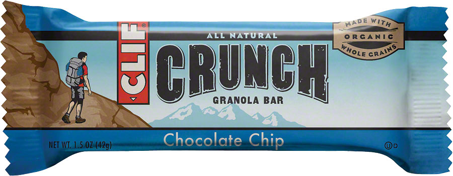 Clif Bar Clif Crunch: Chocolate Chip: Case of 12 Boxes, 5 two packs in each box at Sears.com