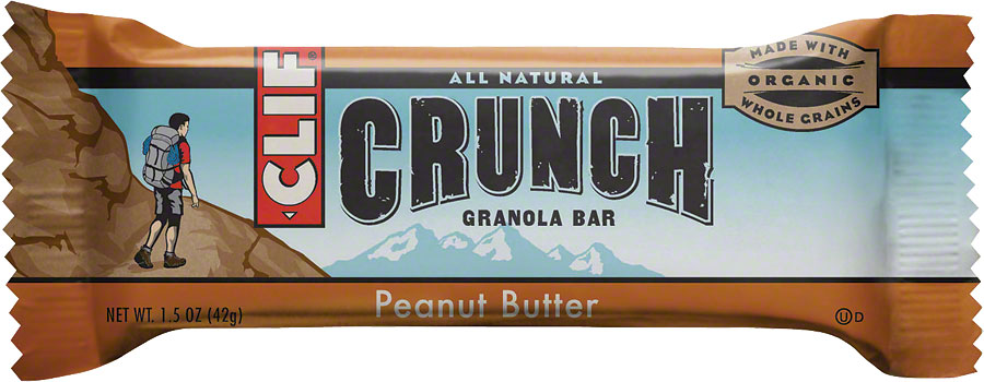 Clif Bar Clif Crunch: Peanut Butter; Case of 12 Boxes, 5 two packs in each box at Sears.com