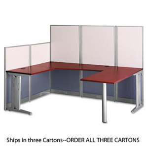 Bush Office in an Hour U-Workstation Peninsula at Sears.com