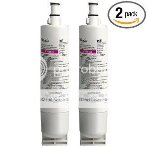 Whirlpool 2 Pack Whirlpool 4396508T KitchenAid Side-by-Side Refrigerator, Quarter Turn Water Filter, Non-Cyst, 2-Pack at Sears.com