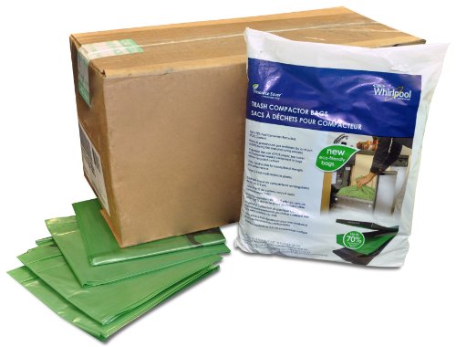 Whirlpool W10351676BU 18-Inch Plastic Compactor Bags, 180-Pack at Sears.com