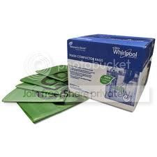 Whirlpool W10351677RB 18-Inch Plastic Compactor Bags, 60-Pack at Sears.com