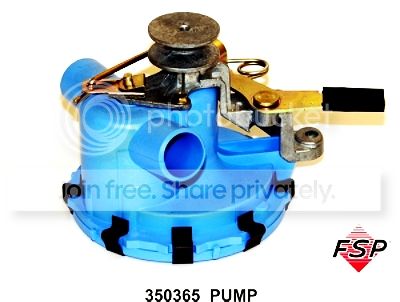 by Whirlpool Washing Machine Water Pump 350365 at Sears.com