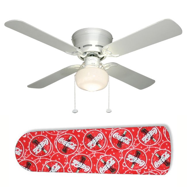 Silver Springs Coca-Cola Coke 42" Ceiling Fan and Lamp at Sears.com