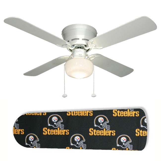 Silver Springs Pittsburgh Steelers 42" Ceiling Fan and Lamp at Sears.com