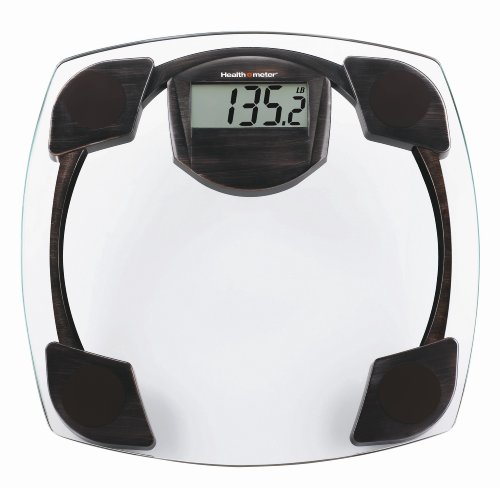 Jarden Healthometer Digital Bath Scale w/Weight Tracking Function, 8mm Tempered Glass Platform & 1.2" LCD Display - Jarden - HDM545DQ1- at Sears.com