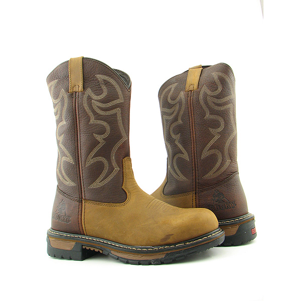 ROCKY 6732 Branson Roper ST Boot Work Shoe Brown Men SZ Wide at Sears.com