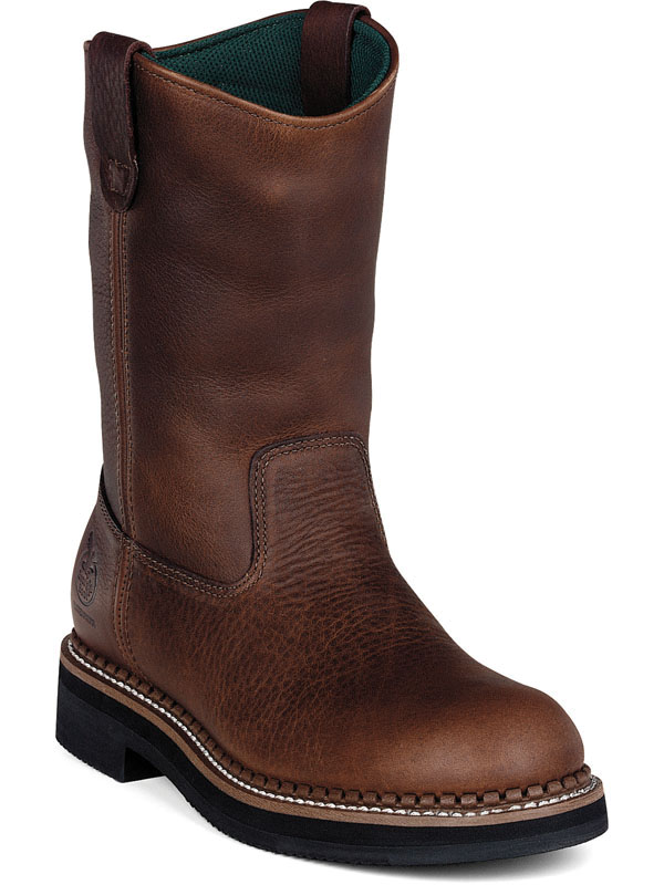GEORGIA G4254 12" WP Wellington Boot Pull-on Brown Men at Sears.com