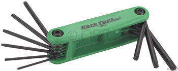 Park Tool Folding Torx wrench set, TWS-2C - green at Sears.com