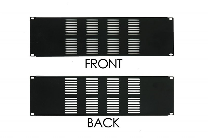 Elite Core OSP 3 Space Vented Rack Panel 19" 3U Three Unit Blank HYC-40V at Sears.com