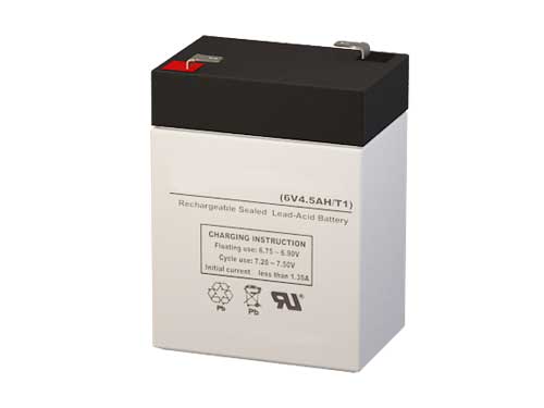 Batterysharks BT5-6 6 Volt 4.5 AmpH SLA Replacement Battery with F1 Terminal at Sears.com