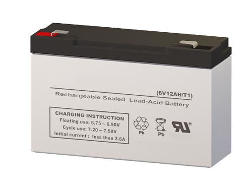 Batterysharks C-10 6 Volt 12 AmpH SLA Replacement Battery with F1 Terminal at Sears.com
