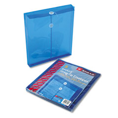 MotivationUSA * Poly String & Button Envelope, 9 3/4 x 11 5/8 x 1 1/4, Blue, 5/Pack at Sears.com